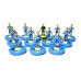 Subbuteo Andrew Table Soccer Alexandra Blue kit on WSB Professional bases